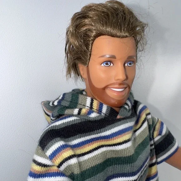 RARE Vintage 1994 Shaving Fun Ken Doll | Mattel #12956 Original Clothes Boots - Picture 3 of 12